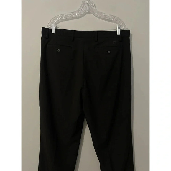 Footjoy Pants Men’s 38x30 Black Stretch Performance Sport Golf Chinos - Picture 7 of 14